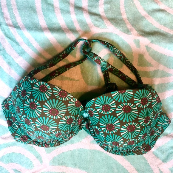 aerie Other - 2 FOR $20 Aerie Sunburst Bikini Top 32DDD
